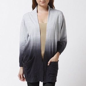 DKNY ombré oversized cardigan sz L